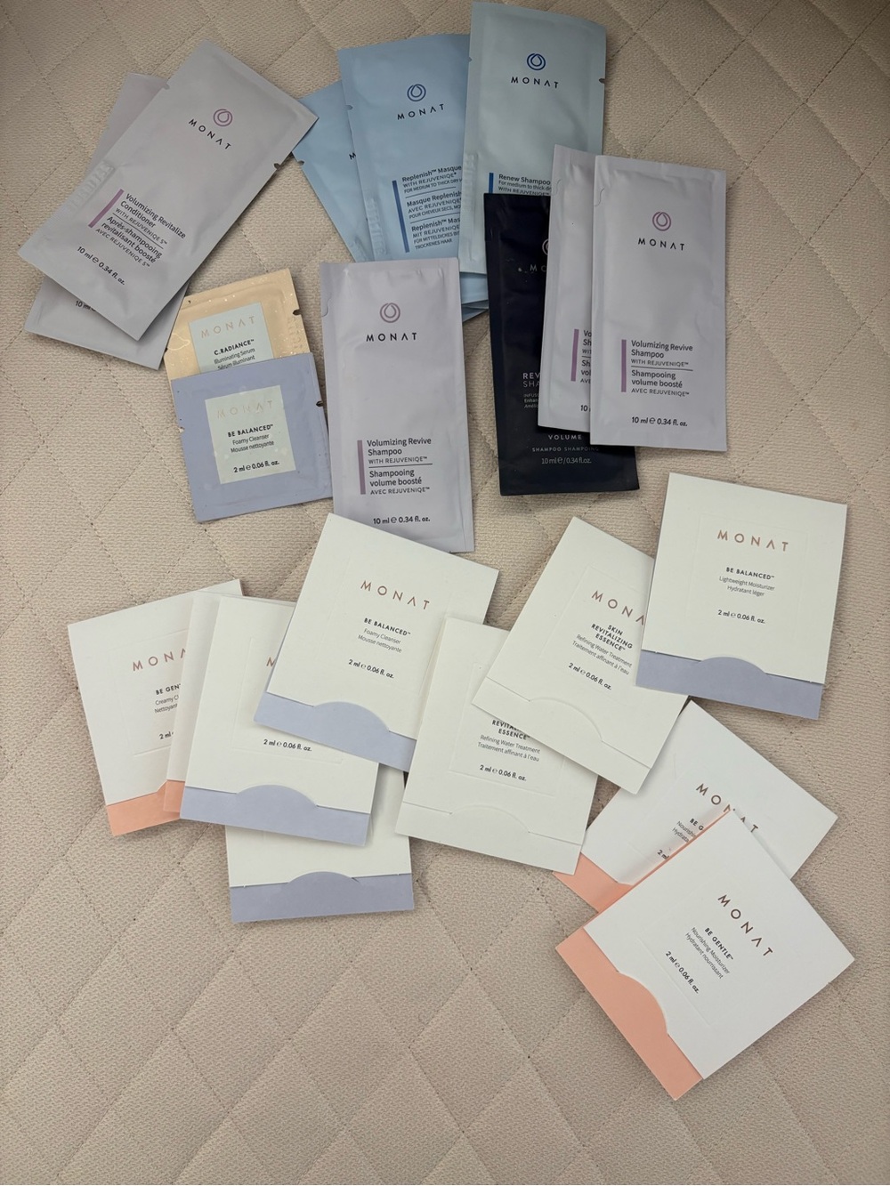 22 Women’s Skincare & Hair Samples.  Great for traveling